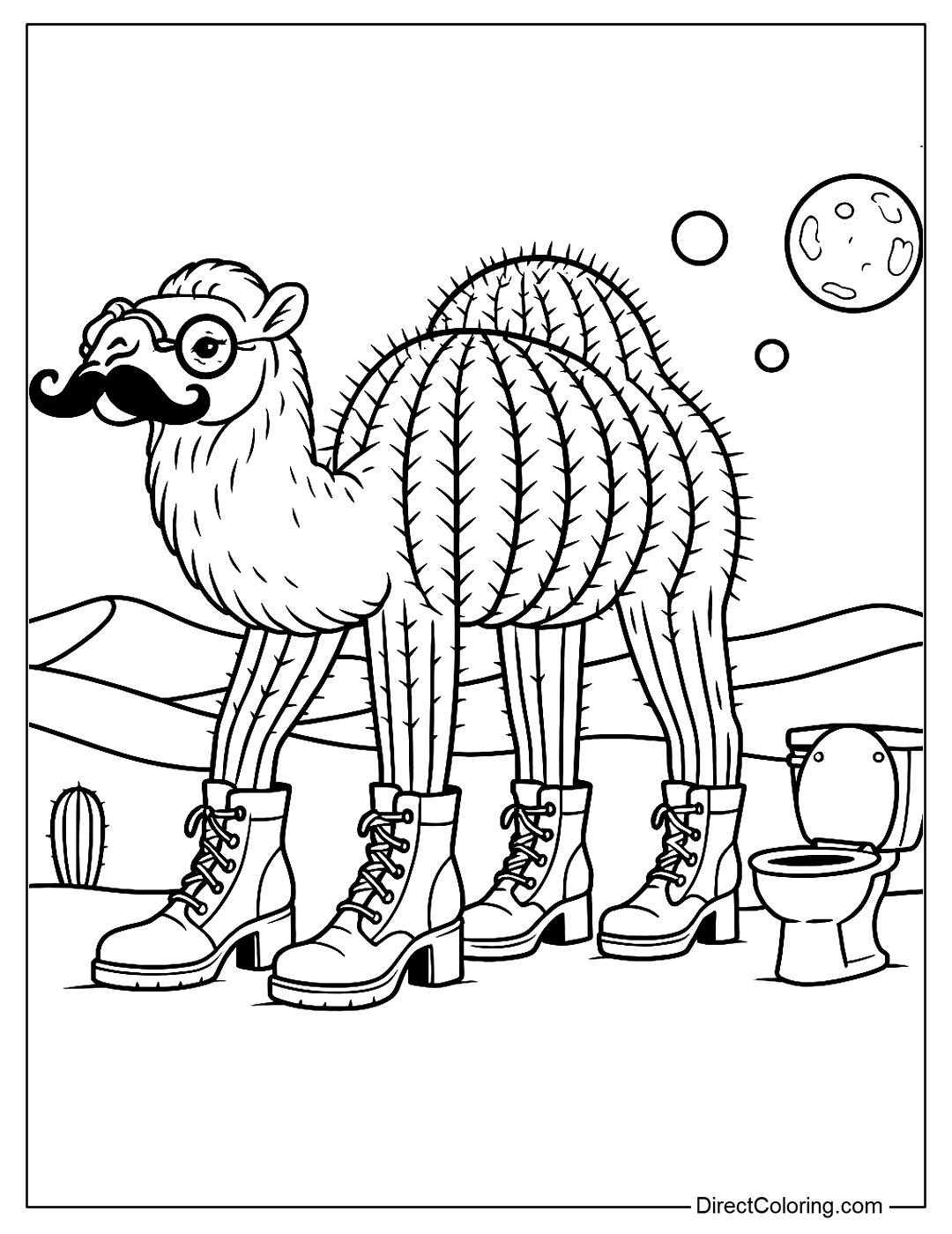 Tob Tobi Tob Tob Tobi Tob Coloring Page